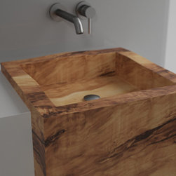 Wooden Sink "Natural" - Bathroom Vanities And Sink Consoles