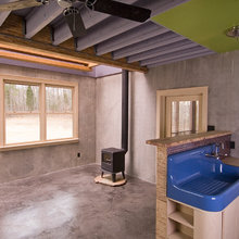 Cement floor