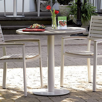 Outdoor Bistro Table (Vintage Tekwood)