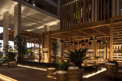 Inspiration for a contemporary entryway remodel in Hawaii