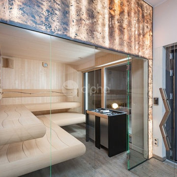 Project Sauna + Shower + Ice Machine