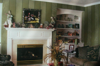 Living room - contemporary living room idea in Other