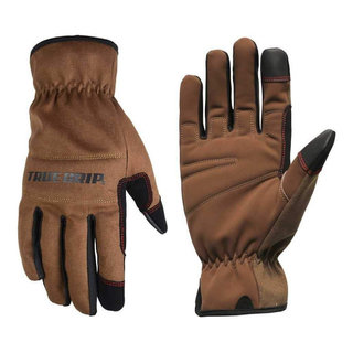 Work Gloves, Polymer Coated, Wildland Pattern, Men's XL