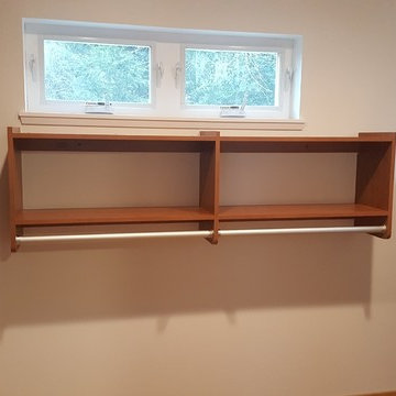 NIce size walk in master closet