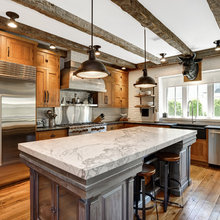 Brick back splash