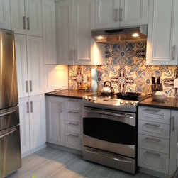 Avente Tile: Cement Tile Backsplashes - Tile