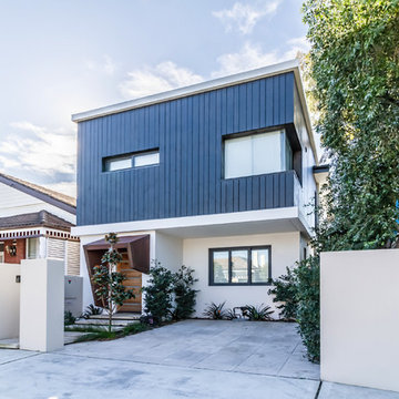 Bronte modern family home on narrow block