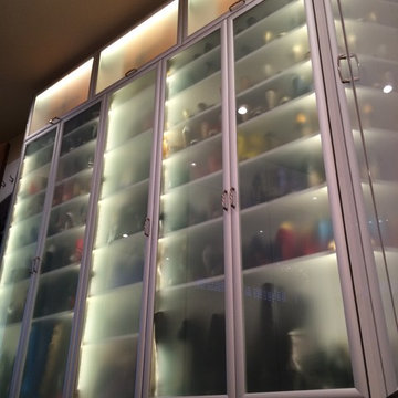 High Gloss White Acrylic Dream Closet