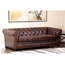 Bowery Hill Leather Sofa, Brown