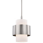 Hudson Valley Lighting - Corinth 1-Light Small Pendant, Polished Nickel - Features: