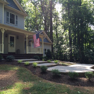 Monrovia Walkway, Steps and Landscaping