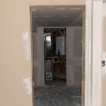 Basement Drywall Progress!