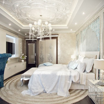 Moroccan style in the bedroom interior