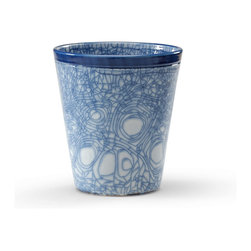 Chelsea House Large Blue Cachepot - Home Decor