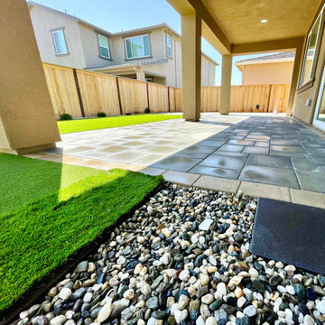 Natomas Paver Patio and Turf Remodel