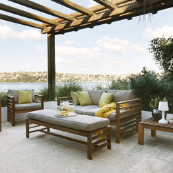 BANKSIA LOUNGE SETTING - Outdoor Lounge Sets