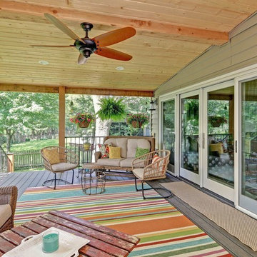 Beautiful Olathe Covered Deck