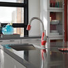 Delta Single Handle Pull-Down Kitchen Faucet - 9158-SR-DST