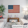 "US Constitution - American Flag" by iCanvas, 40x26x0.75"