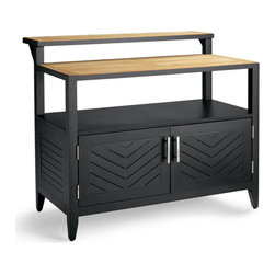 Westport 3-pc. Outdoor Kitchen Set in Aluminum - Patio Furniture And Outdoor Furniture