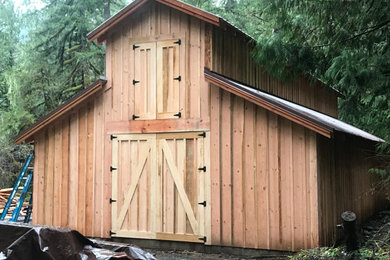 Example of a shed design in Portland