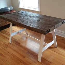 Custom Kitchen Farm Table (greenwich village) - Dining Tables