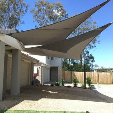 Driveway Shade Sail - Private Residence