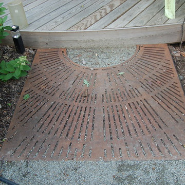 Urban Backyard & Rain Garden