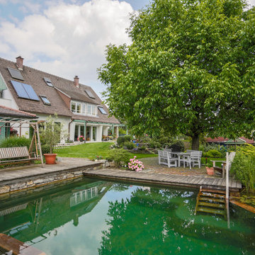 Schwimmteich Natur Pur