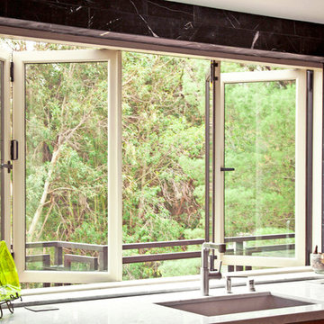 Bi-Fold Kitchen Passthrough Window