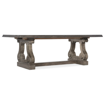 Woodlands Rectangle Dining Table With 2-22" Leaves