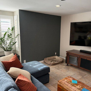 Wallpaper installation Living Room in Mcclellan