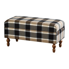 Black And White Striped Benches Houzz