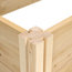 Greenes Two Tiers Original Cedar Raised Garden Bed, 4'x12'