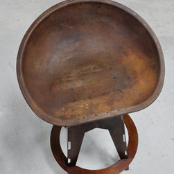 Sheet Metal Tractor Stools - Bar Stools And Counter Stools