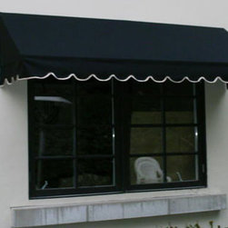 Laguna Beach Window Fixed Fabric Awning - Outdoor Fabric