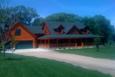 Mountain style exterior home photo in Minneapolis