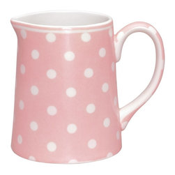 GreenGate Jug Naomi Pink - Sugar Bowls & Milk Jugs