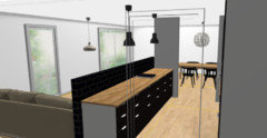halboffene IKEA-Küche im Wohnungsneubau? - Ideen und Rat