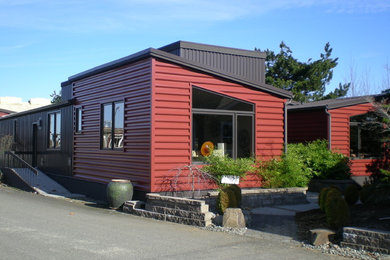 Example of a trendy exterior home design in Seattle