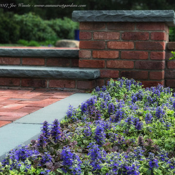 Brick and Bluestone Walk & Steps