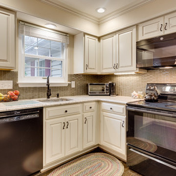 Transitional Kitchen Remodel Burke, VA by Reico Kitchen & Bath