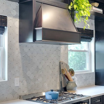 Tudor Style With Hints of Tropical Colorful Allure