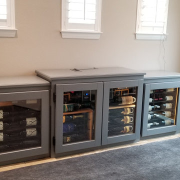 Georgetown TX - Wine Credenza