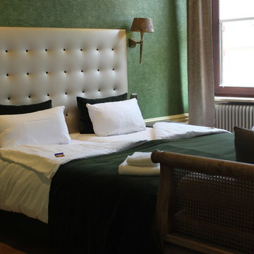 Hotelzimmer im Stil von Kolonial, Shabby, Industrial....