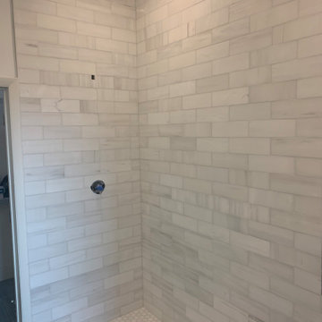 Bathroom tile remodeling
