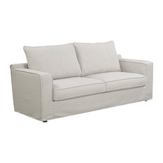 Washable Slipcovered Sofas Houzz Serta At Home Colton Sofa With Slipcover Light Beige Sofas