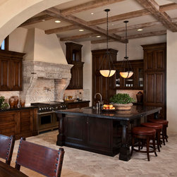 Mediterranean Kitchen Tiles and Stones - Tile