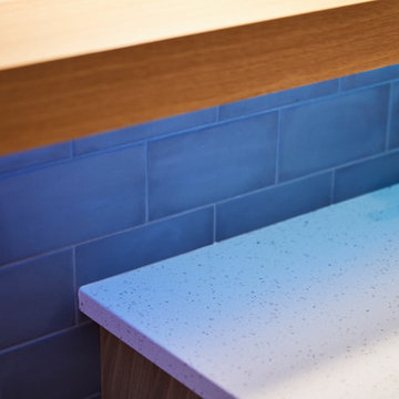 Fresh & Funky Double Bathroom Remodel