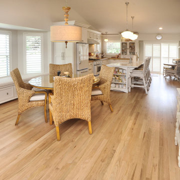 Light Country French Kitchen with Vintage Elements